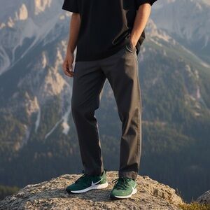 Nike Men’s Green and White Workout Shoes